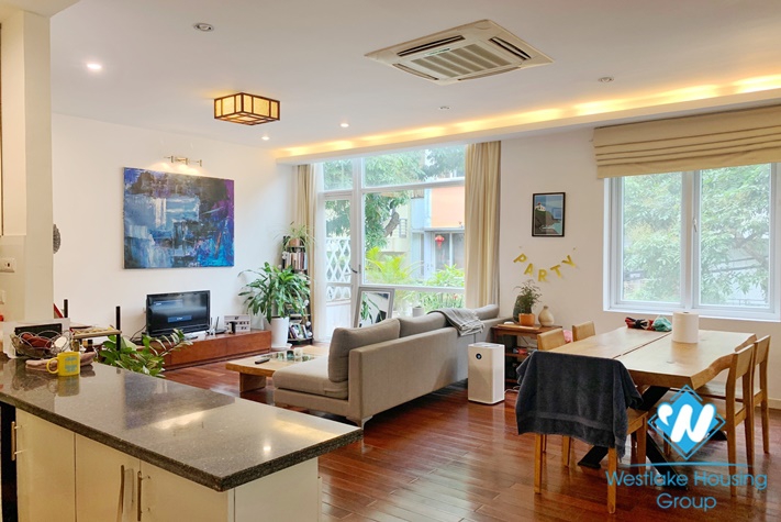 Cosy 02 bedrooms apartment with nice balcony for rent in Tay Ho, Hanoi