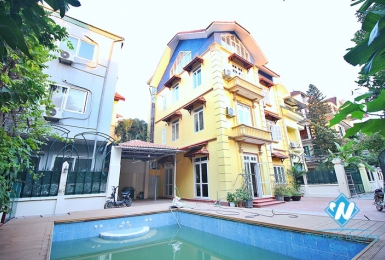 A nice house with swimming pool for rent in To Ngoc Van area, Tay Ho, Ha Noi