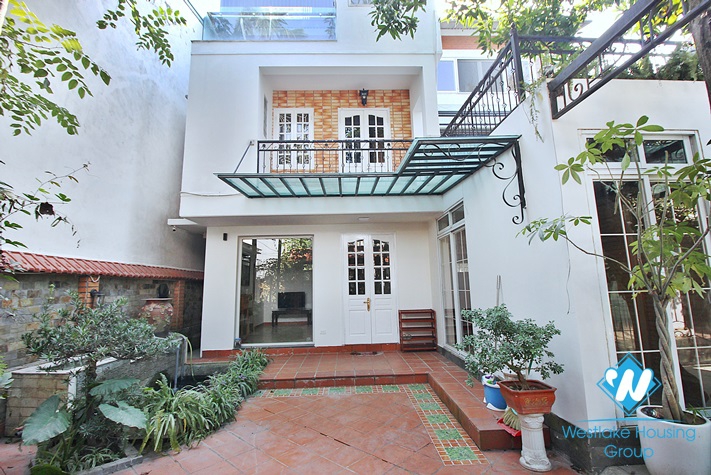 A calm, lovely house on An Duong for rent