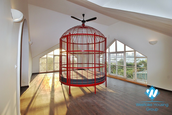 A nice house with swimming pool for rent in To Ngoc Van area, Tay Ho, Ha Noi