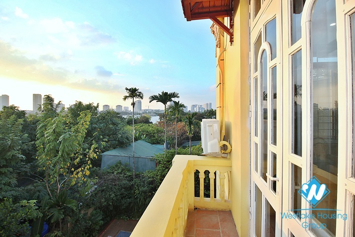 A nice house with swimming pool for rent in To Ngoc Van area, Tay Ho, Ha Noi