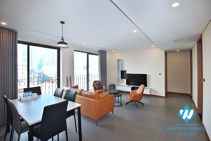 High floor and morden 3 beds apartment for rent in Tay Ho
