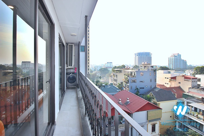 High floor and morden 3 beds apartment for rent in Tay Ho