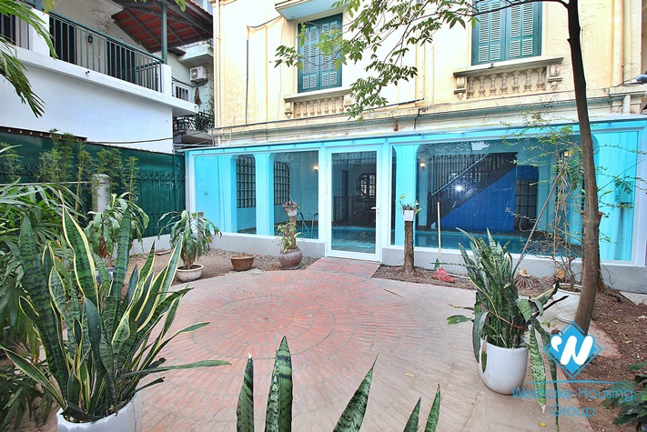 A big house with swimming pool for rent in Tay ho, Hanoi