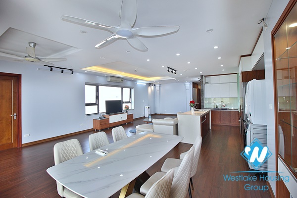 A newly 3 bedroom apartment for rent in Trinh cong son, Tay ho