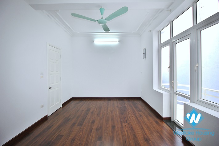 Unfurnished house with big yard for rent in To Ngoc Van st, Tay Ho