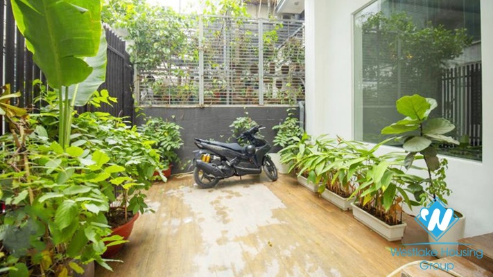 Unfurnished 4 beds house for rent in Au Co st, Tay Ho, Ha Noi