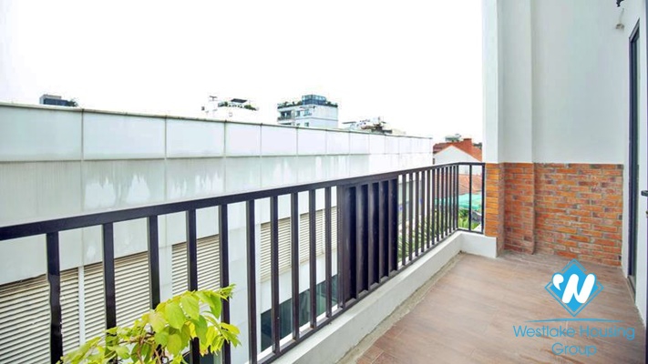 Unfurnished 4 beds house for rent in Au Co st, Tay Ho, Ha Noi