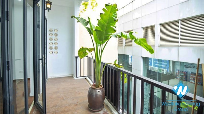 Unfurnished 4 beds house for rent in Au Co st, Tay Ho, Ha Noi