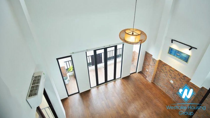 Unfurnished 4 beds house for rent in Au Co st, Tay Ho, Ha Noi