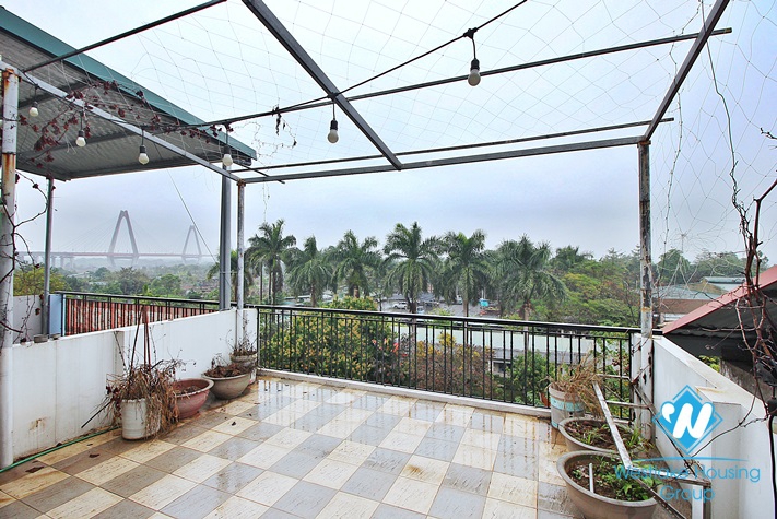 Nice house with 4 bedrooms for rent in Au Co st, Tay Ho District