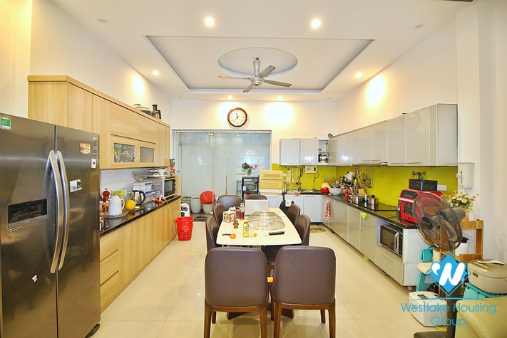 Nice house with 4 bedrooms for rent in Au Co st, Tay Ho District