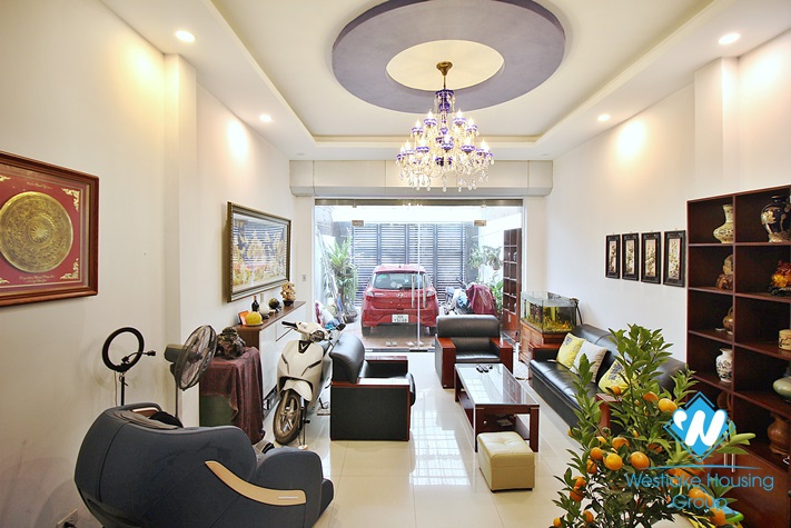 Nice house with 4 bedrooms for rent in Au Co st, Tay Ho District