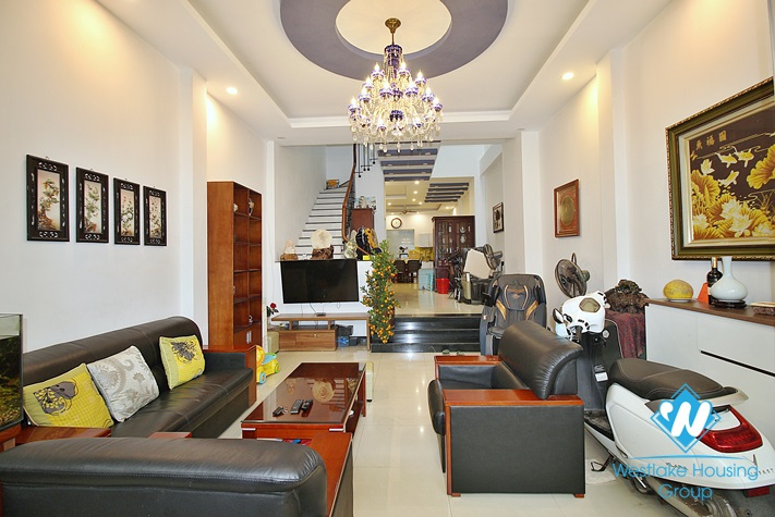 Nice house with 4 bedrooms for rent in Au Co st, Tay Ho District