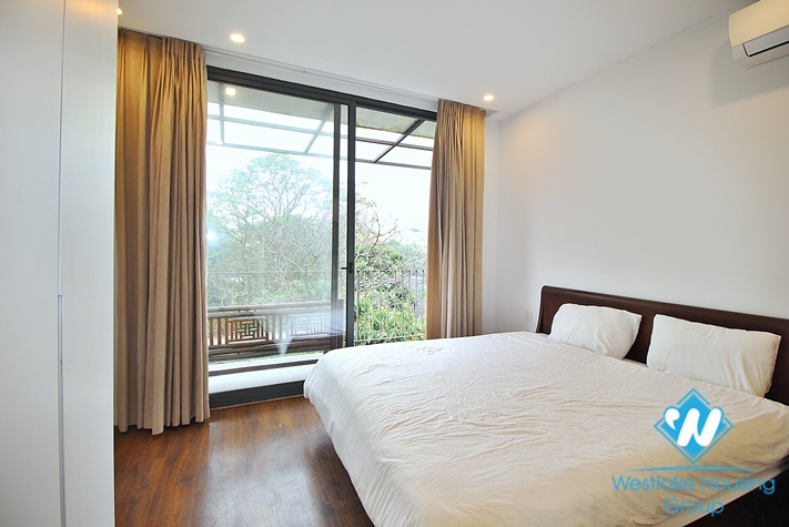 Brand new and bright 2 beds house for rent in Dang Thai Mai st, Tay Ho