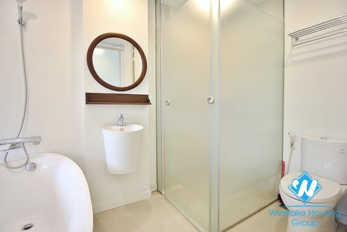 Brand new and bright 2 beds house for rent in Dang Thai Mai st, Tay Ho