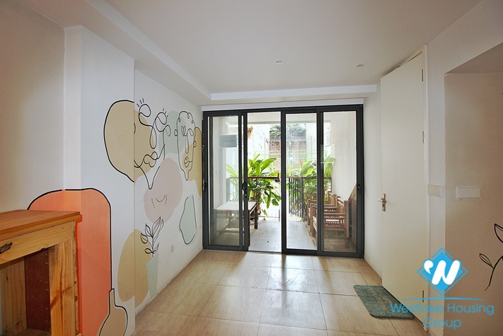 Brand new and bright 2 beds house for rent in Dang Thai Mai st, Tay Ho