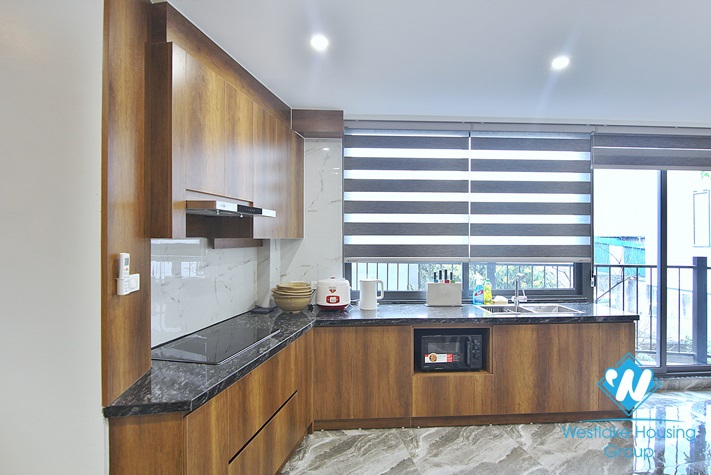 An affordable price and brand new 2 beds apartment for rent in Au Co st, Tay Ho