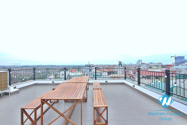 An affordable price and brand new 2 beds apartment for rent in Au Co st, Tay Ho