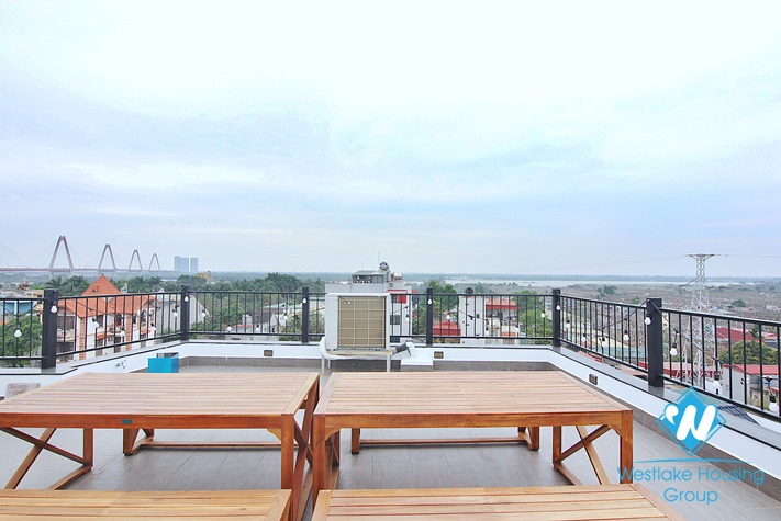 An affordable price and brand new 2 beds apartment for rent in Au Co st, Tay Ho