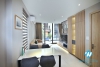 A pretty studio with huge balcony for rent in Yen Phu st, Tay Ho