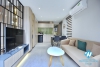 A pretty studio with huge balcony for rent in Yen Phu st, Tay Ho