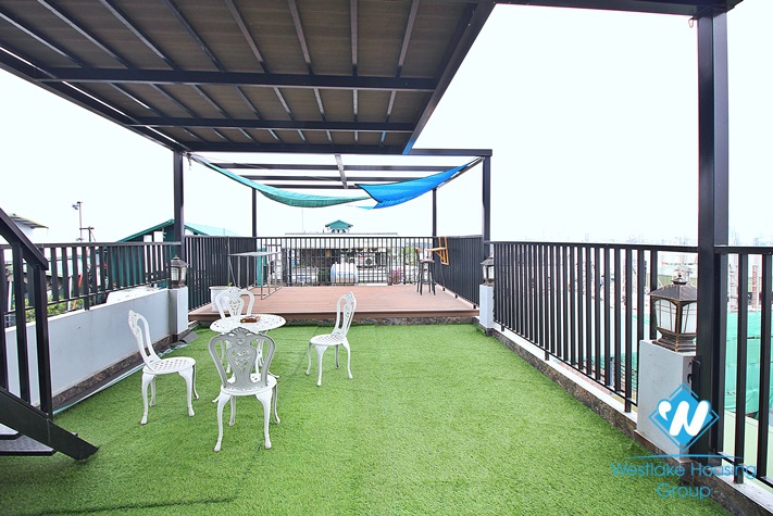 A big and new studio for rent in Dang Thai Mai area, Tay Ho