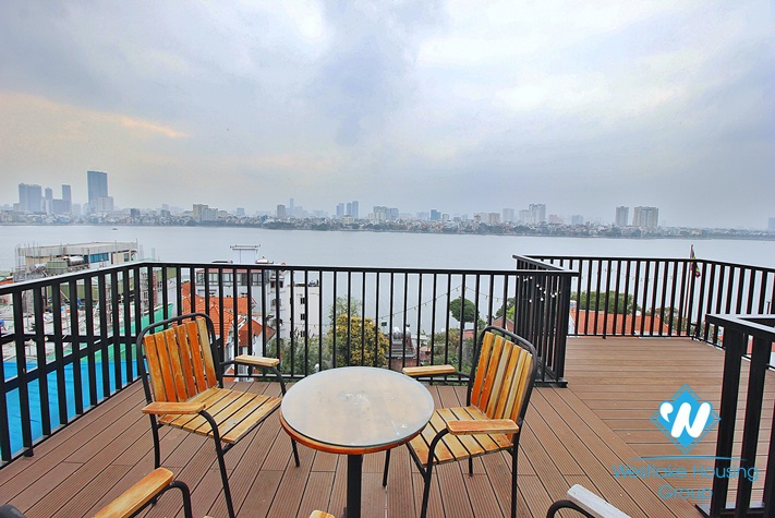 A big and new studio for rent in Dang Thai Mai area, Tay Ho