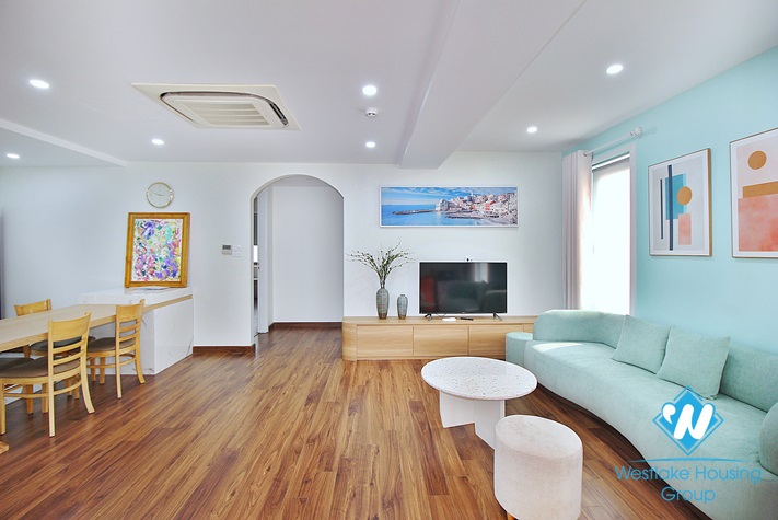Charming two bedrooms apartment for lease in To Ngoc Van st, Tay Ho