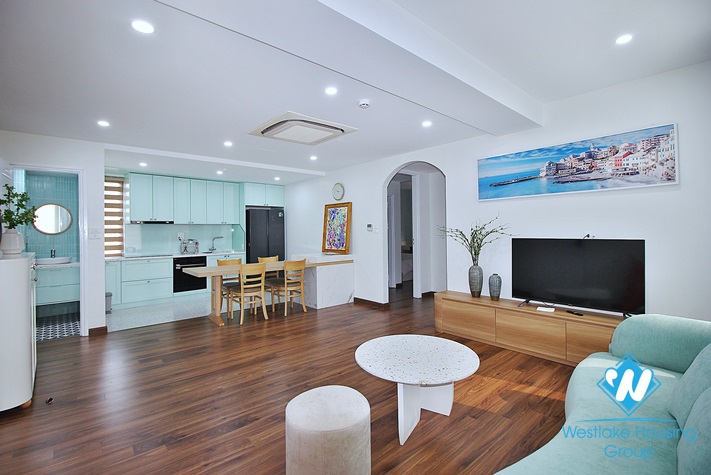 Charming two bedrooms apartment for lease in To Ngoc Van st, Tay Ho