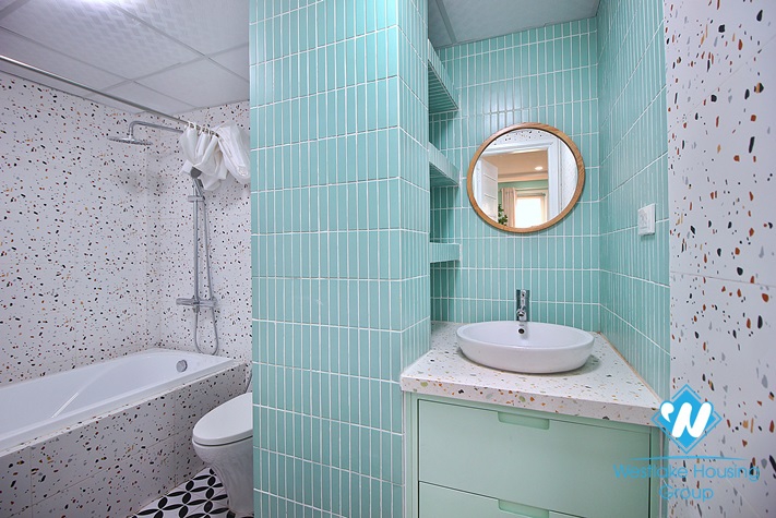 Charming two bedrooms apartment for lease in To Ngoc Van st, Tay Ho