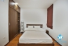 Lake view serviced 02 bedrooms apartment for rent in Tay Ho area.