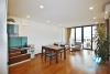 Lake view serviced 02 bedrooms apartment for rent in Tay Ho area.