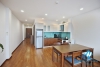 Lake view serviced 02 bedrooms apartment for rent in Tay Ho area.
