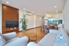 Lake view serviced 02 bedrooms apartment for rent in Tay Ho area.