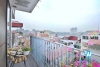 Lake view serviced 02 bedrooms apartment for rent in Tay Ho area.