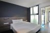 One bedroom duplex lake view apartment for rent in Truc Bach.