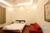 Lake view 02 bedrooms and 01 working room for rent in Quang Khanh st, Tay Ho District 