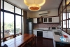 Lake view 02 bedrooms and 01 working room for rent in Quang Khanh st, Tay Ho District 