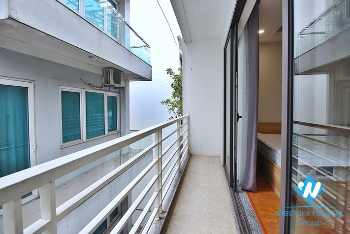 Spacious one bedroom apartment for rent in Vu Mien area, Tay Ho