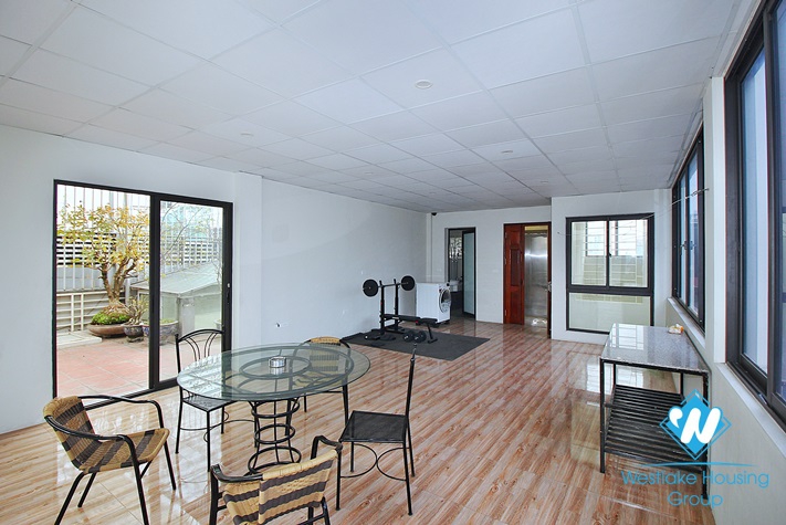 Spacious one bedroom apartment for rent in Vu Mien area, Tay Ho