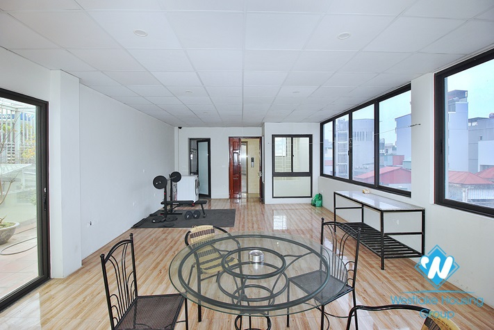 Spacious one bedroom apartment for rent in Vu Mien area, Tay Ho