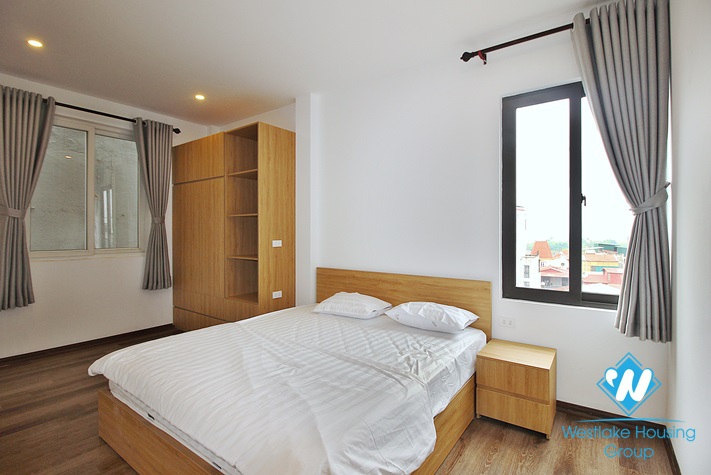 New and bright 3 beds apartment for rent in Dang Thai Mai area, Tay Ho