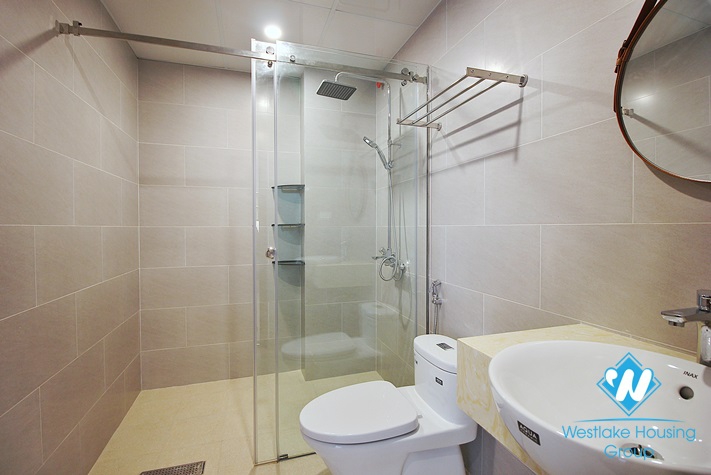 New and bright 3 beds apartment for rent in Dang Thai Mai area, Tay Ho