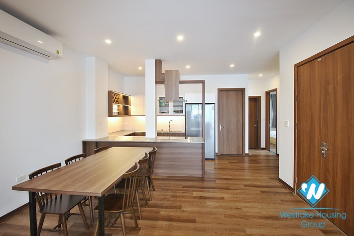 New and bright 3 beds apartment for rent in Dang Thai Mai area, Tay Ho