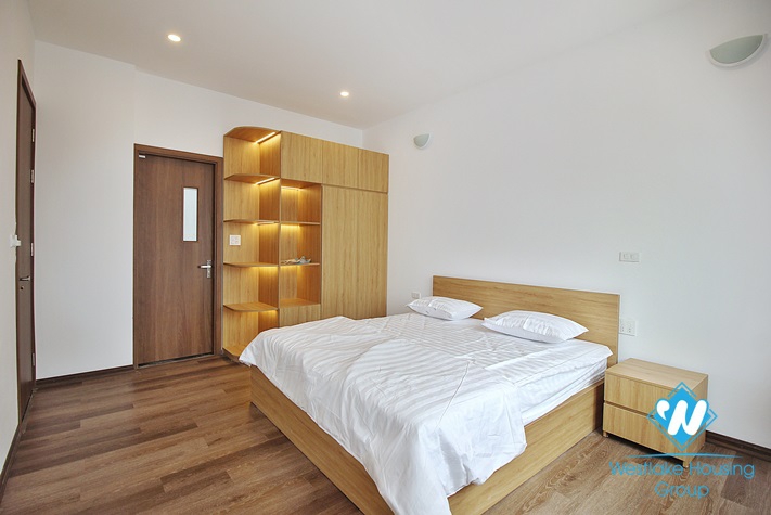 New and bright 3 beds apartment for rent in Dang Thai Mai area, Tay Ho