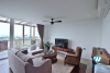 Janpanese style and lake view 3 beds apartment in Dang Thai Mai, Tay Ho for lease