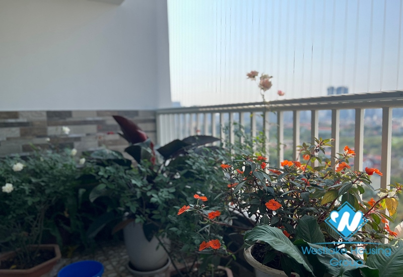 Just recently renovated 4 beds apartment for rent in P1 building, Ciputra, Tay Ho