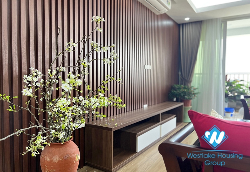 Just recently renovated 4 beds apartment for rent in P1 building, Ciputra, Tay Ho