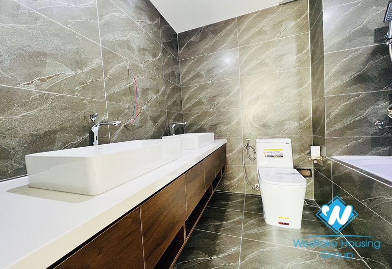 Just recently renovated 4 beds apartment for rent in P1 building, Ciputra, Tay Ho